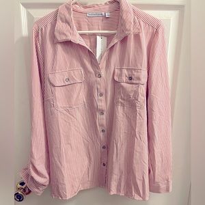 NWT | Notations Button Up | Size L